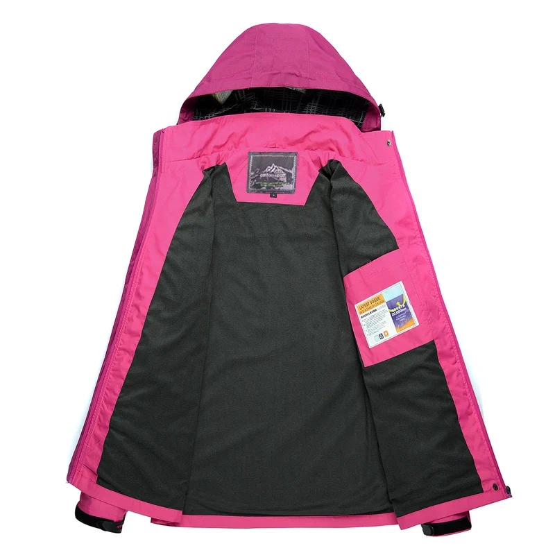 Damen Regenjacke, wasserdicht & winddicht in Lila