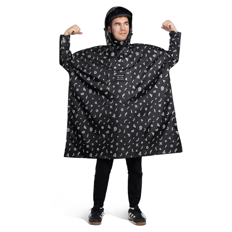 Regenponcho Fahrrad - Doodle