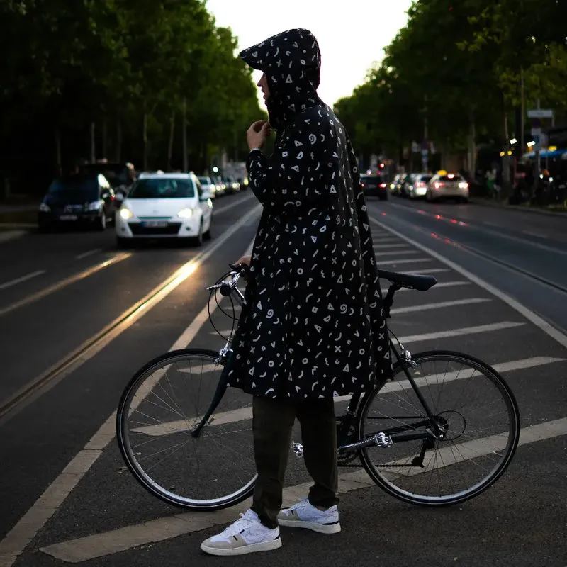 Regenponcho Fahrrad - Doodle