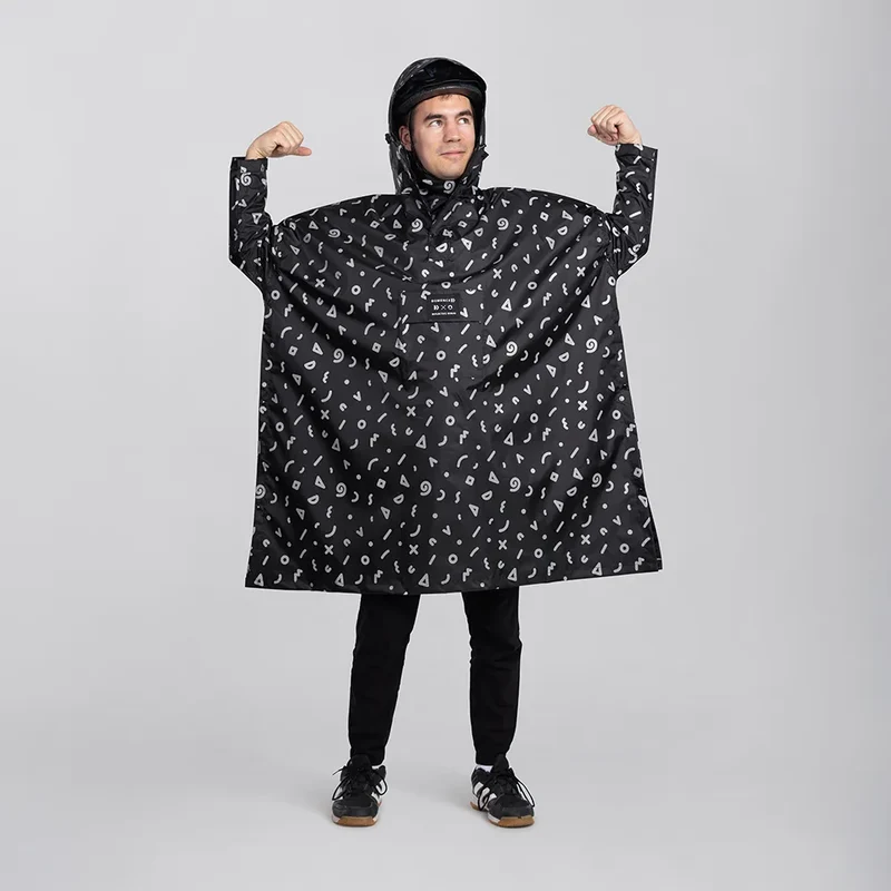 Regenponcho Fahrrad - Doodle