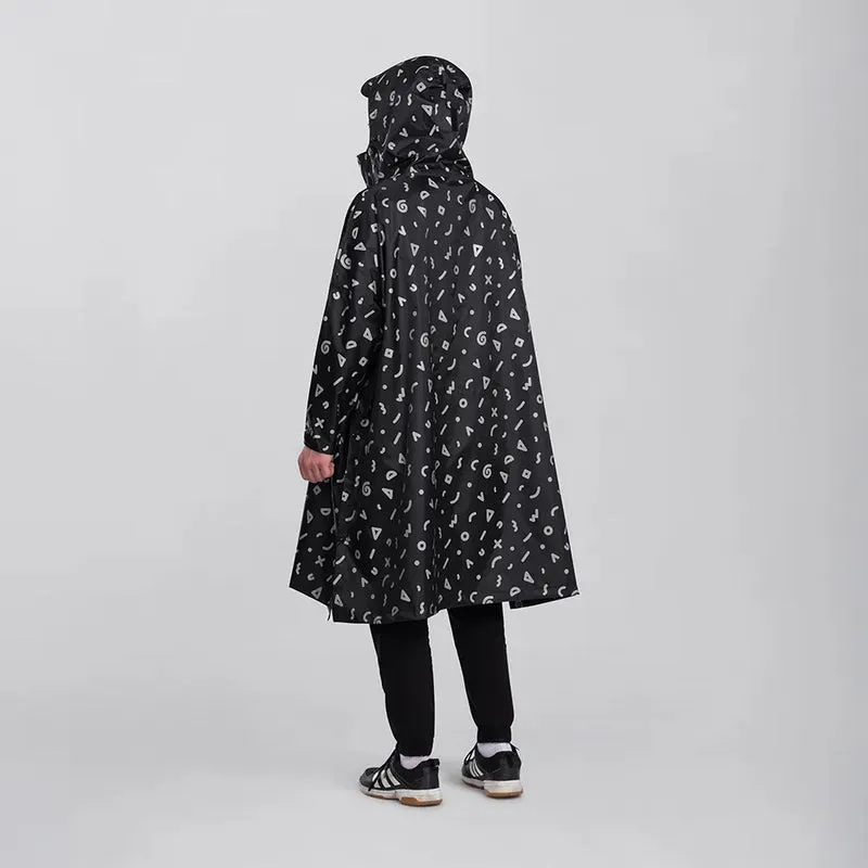 Regenponcho Fahrrad - Doodle