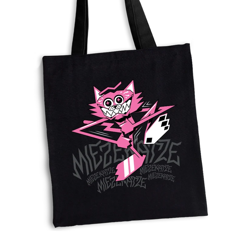 Reflective Shopping Bag: Miezekatze