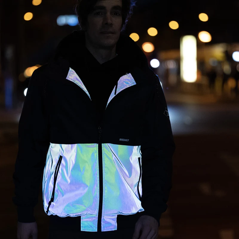 iriedaily - Resulaner Jacket (rainbow reflective)