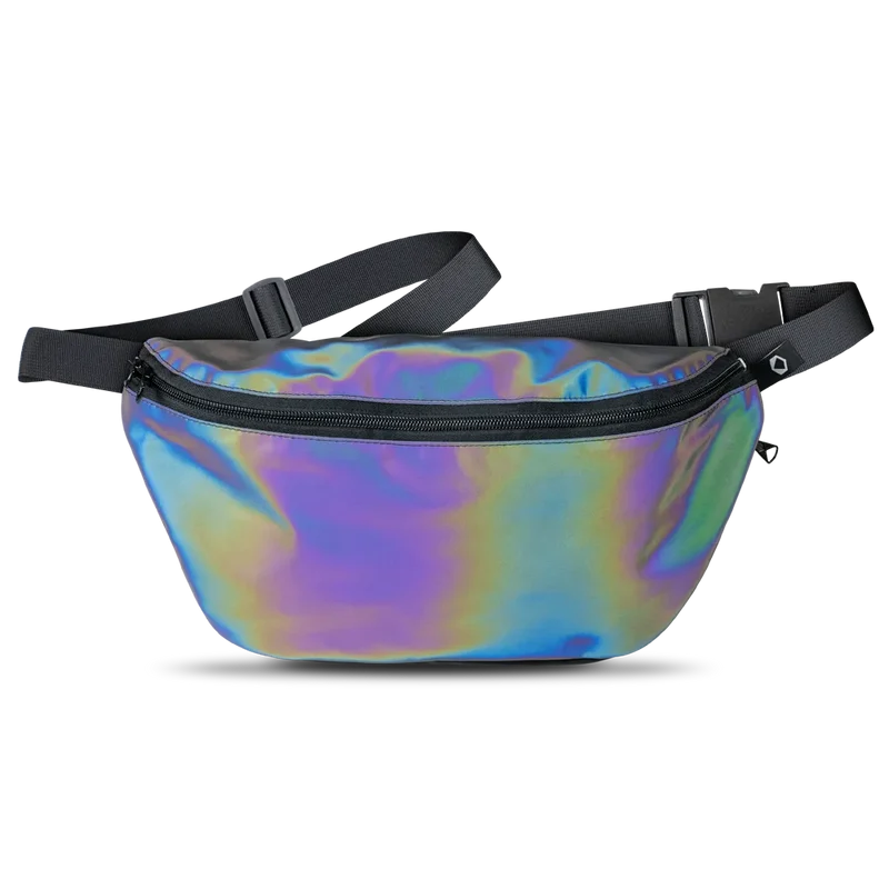 Reflektierende Gürteltasche: XL Pouch (Rainbow)