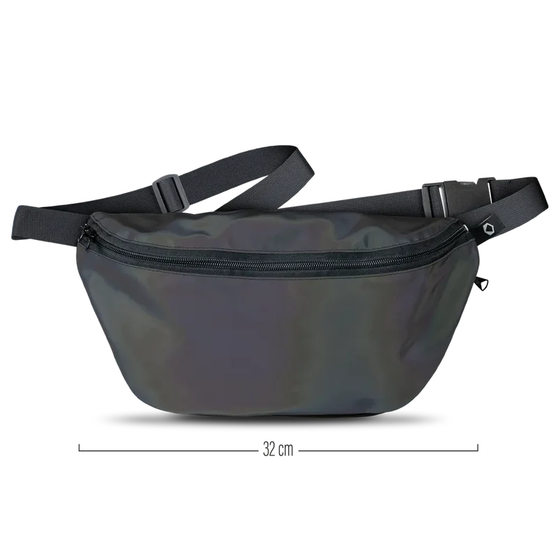 Reflektierende Gürteltasche: XL Pouch (Rainbow)