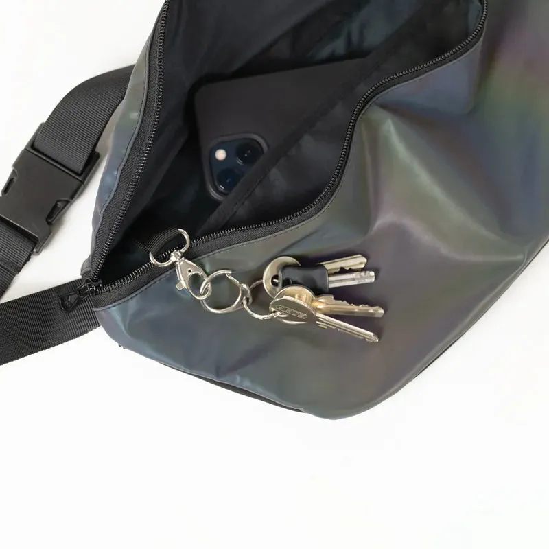 Reflektierende Gürteltasche: XL Pouch (Rainbow)