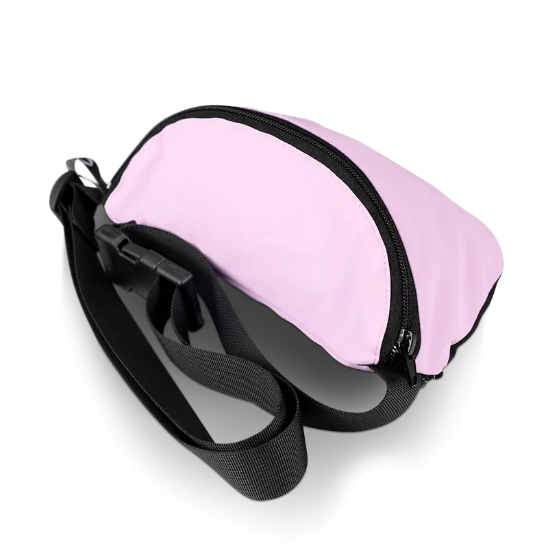 Reflektierende Gürteltasche: Pouch (Soft Rosa)