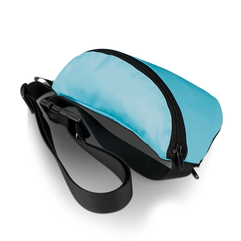 Reflektierende Gürteltasche: Pouch (Blue Curacao)