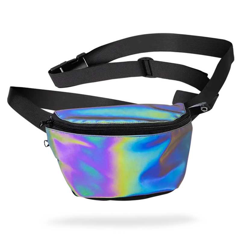 Reflektierende Gürteltasche: Pouch (Rainbow)