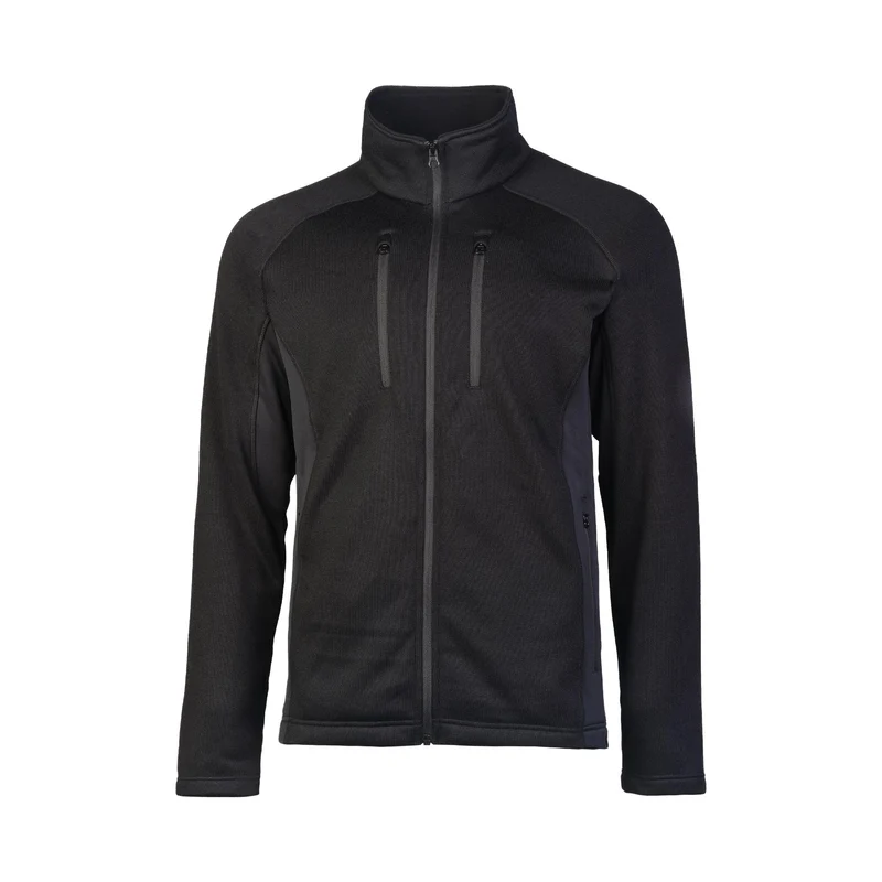 MIL-TEC® Outdoor Kälteschutzjacke Structure Fleece Jacke schwarz