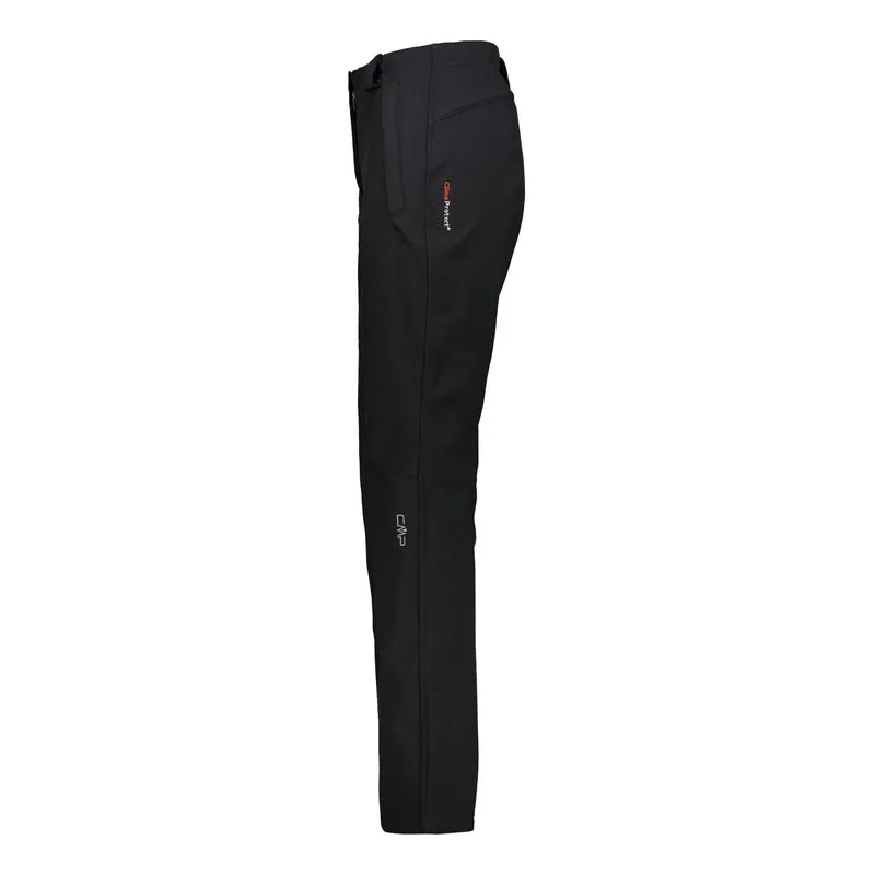 CMP Damen Woman Softshell Pant Hose Kurzgröße 3A00486CF nero