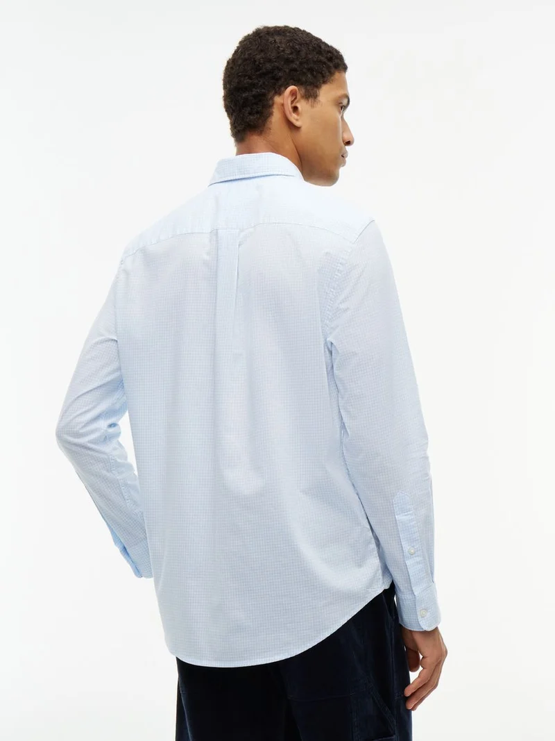 FLEX POPLIN GINGHAM RF SHIRT