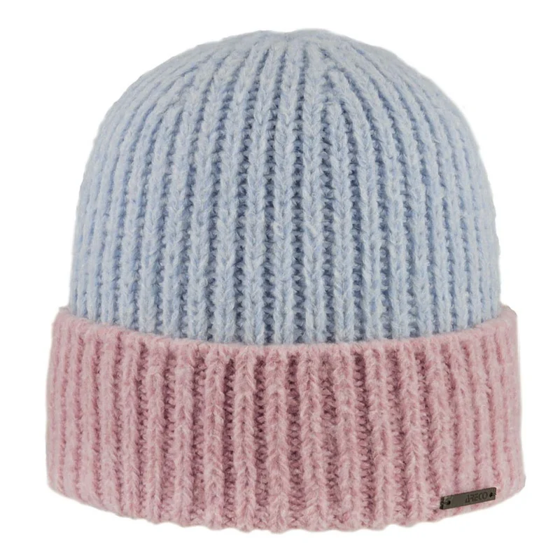 ARECO Damen Beanie Fleecy 7610 Mütze Wintermütze Damenmütze
