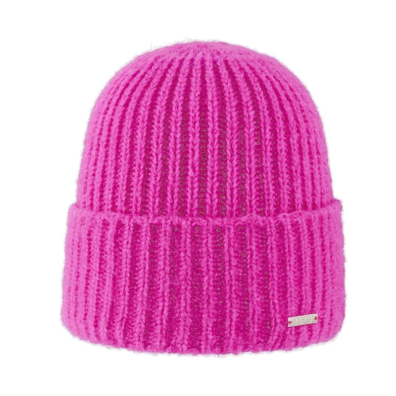 ARECO Damen Beanie Fleecy 7610 Mütze Wintermütze Damenmütze