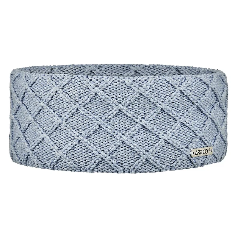 ARECO Damen Stirnband Merino 8752 Headband Fleeceinnenband