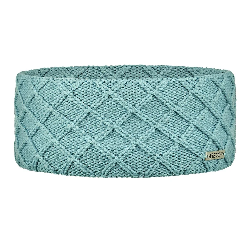 ARECO Damen Stirnband Merino 8752 Headband Fleeceinnenband