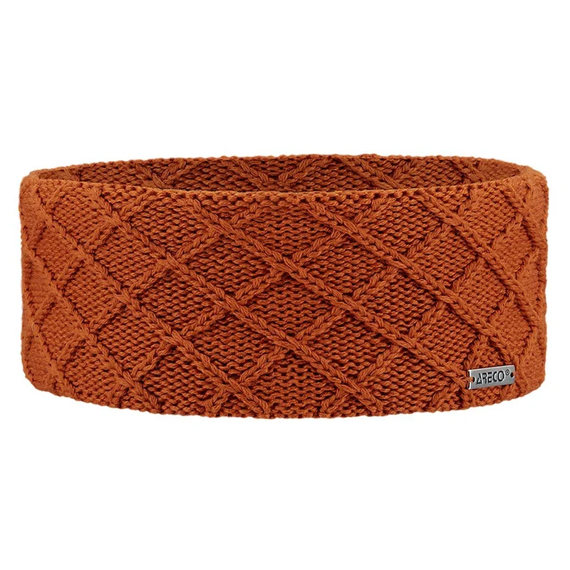 ARECO Damen Stirnband Merino 8752 Headband Fleeceinnenband