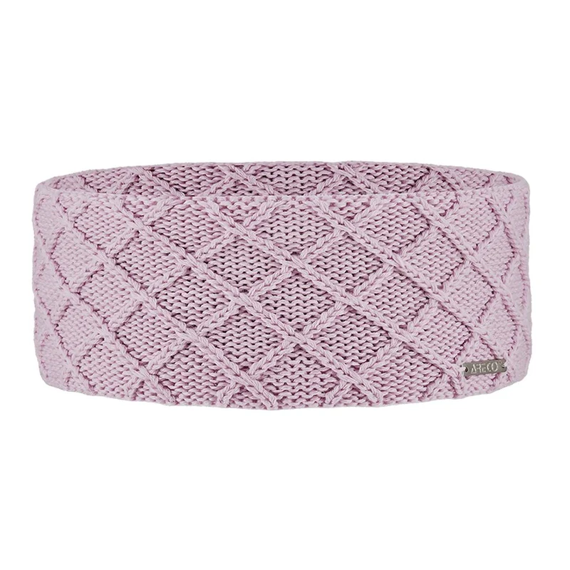 ARECO Damen Stirnband Merino 8752 Headband Fleeceinnenband