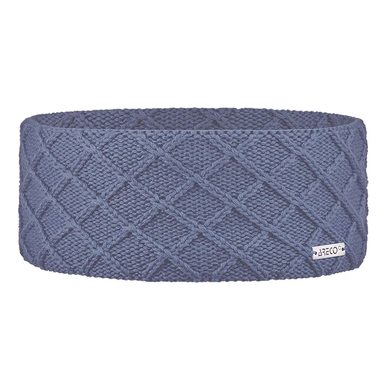 ARECO Damen Stirnband Merino 8752 Headband Fleeceinnenband