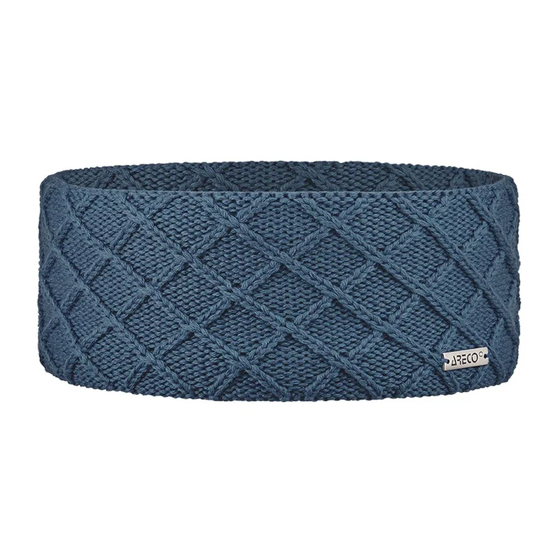 ARECO Damen Stirnband Merino 8752 Headband Fleeceinnenband