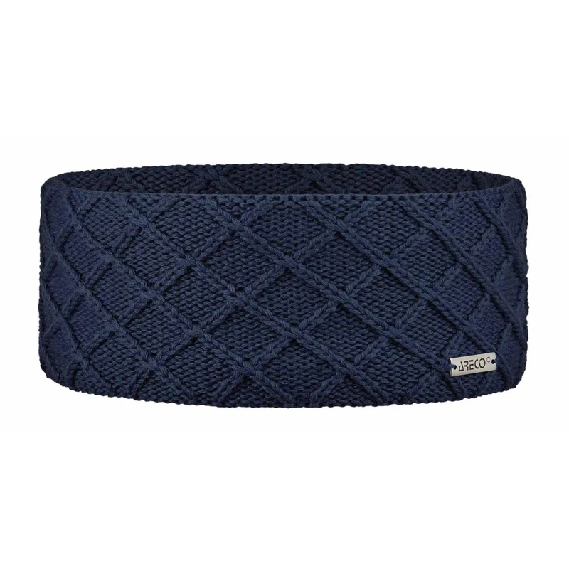 ARECO Damen Stirnband Merino 8752 Headband Fleeceinnenband