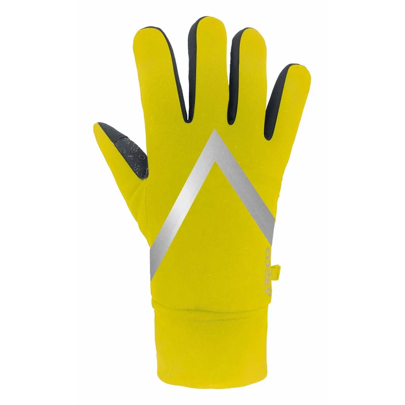 ARECO Stretchhandschuh neon reflective waterproof 17851 lemon Fingerhandschuh