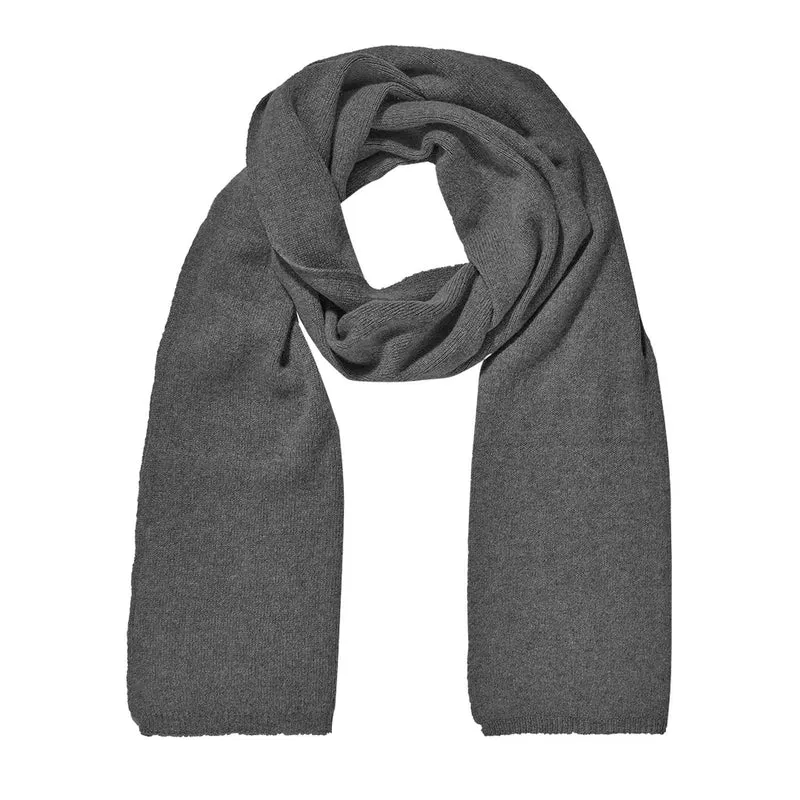 ARECO Damen Schal Cashmere Cashfive Geo 7473 Strickschal mit Kaschmir
