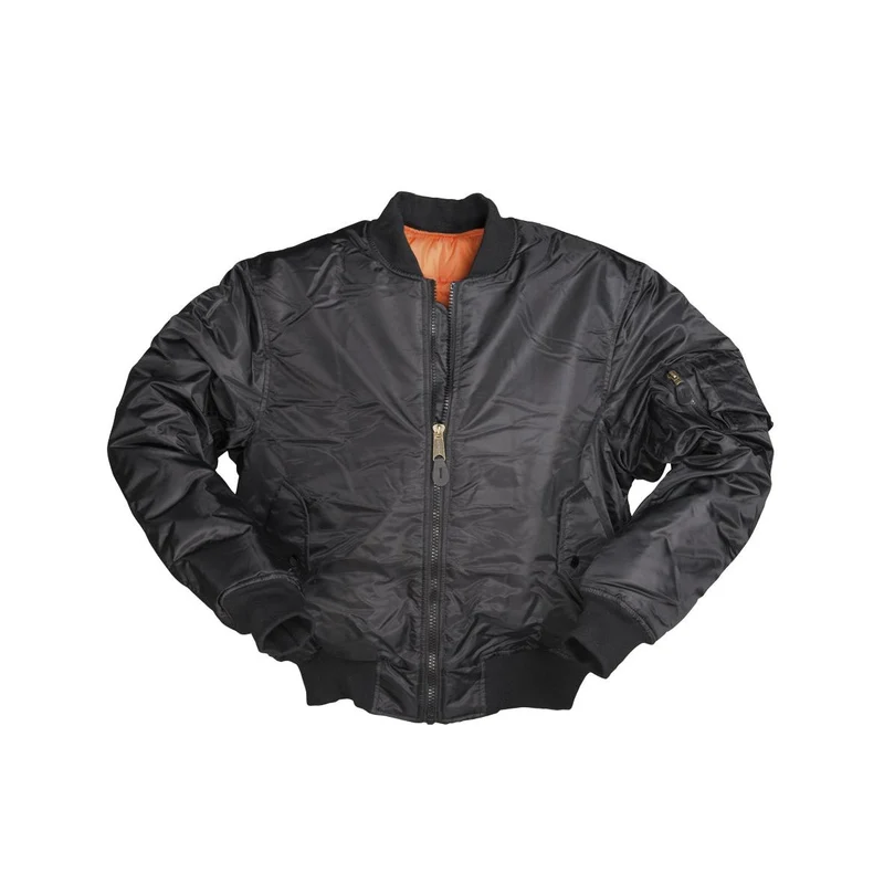 MIL-TEC® US Fliegerjacke Typ MA1 PES schwarz Bomberjacke Blouson