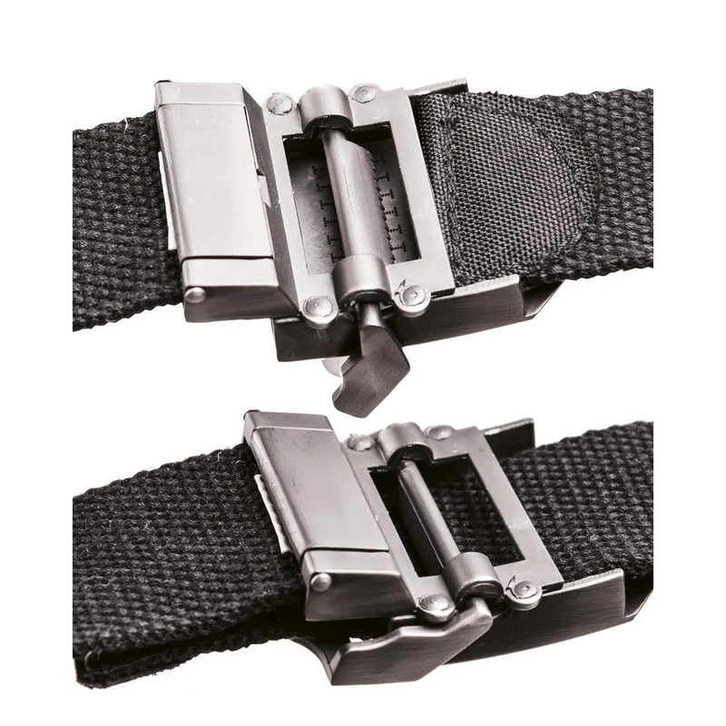 MIL-TEC® US Navy Seal Hosengürtel schwarz Metallschnalle L=130cm | B=38mm breit