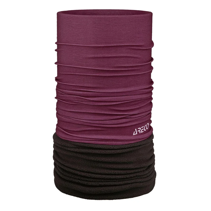 ARECO Multituch Clasic m. Fleece 7012 Unisex Tuch Schlauchtuch HeadTube Kopftuch