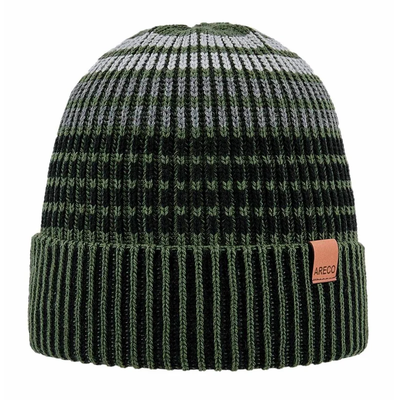 ARECO Herren Beanie m. Fleece 7833 Mütze Wintermütze