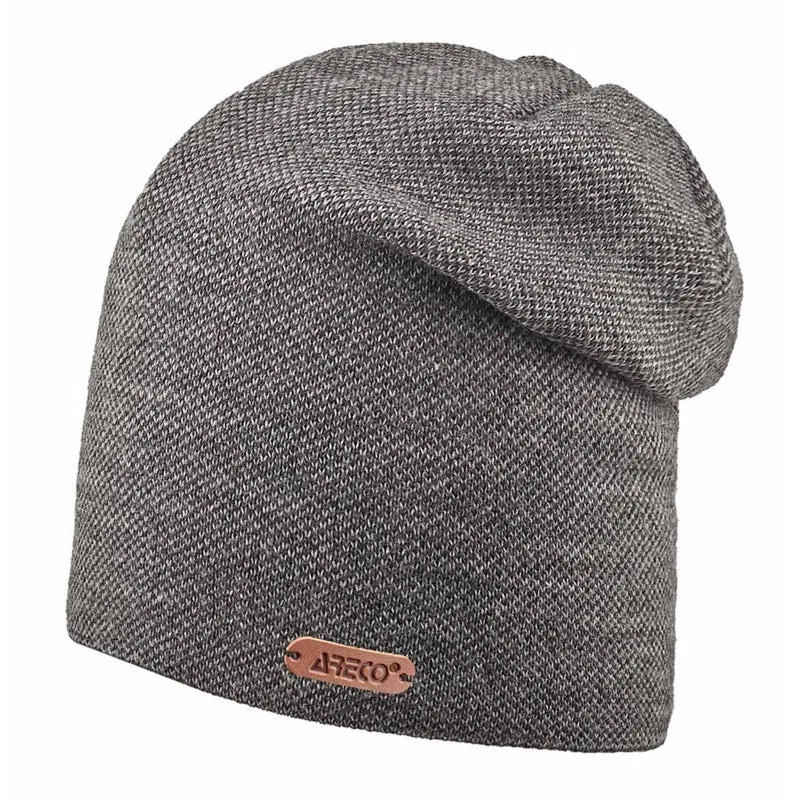 ARECO Herren Beanie 7576 Mütze Strickmütze Wintermütze