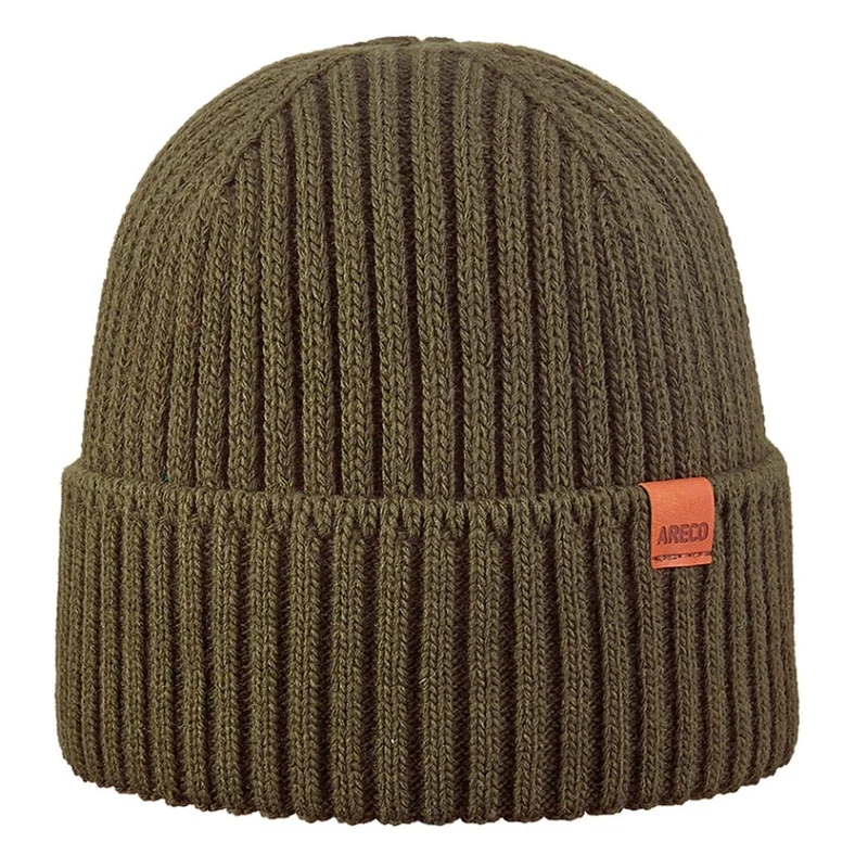 ARECO Herren Beanie Fleecefutter 7370 Mütze Wintermütze Strickmütze
