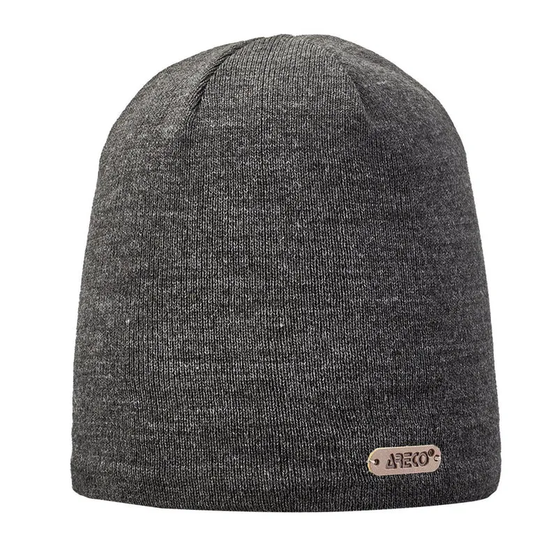 ARECO Herren Beanie Fleecefutter 7092 Mütze Wintermütze Strickmütze