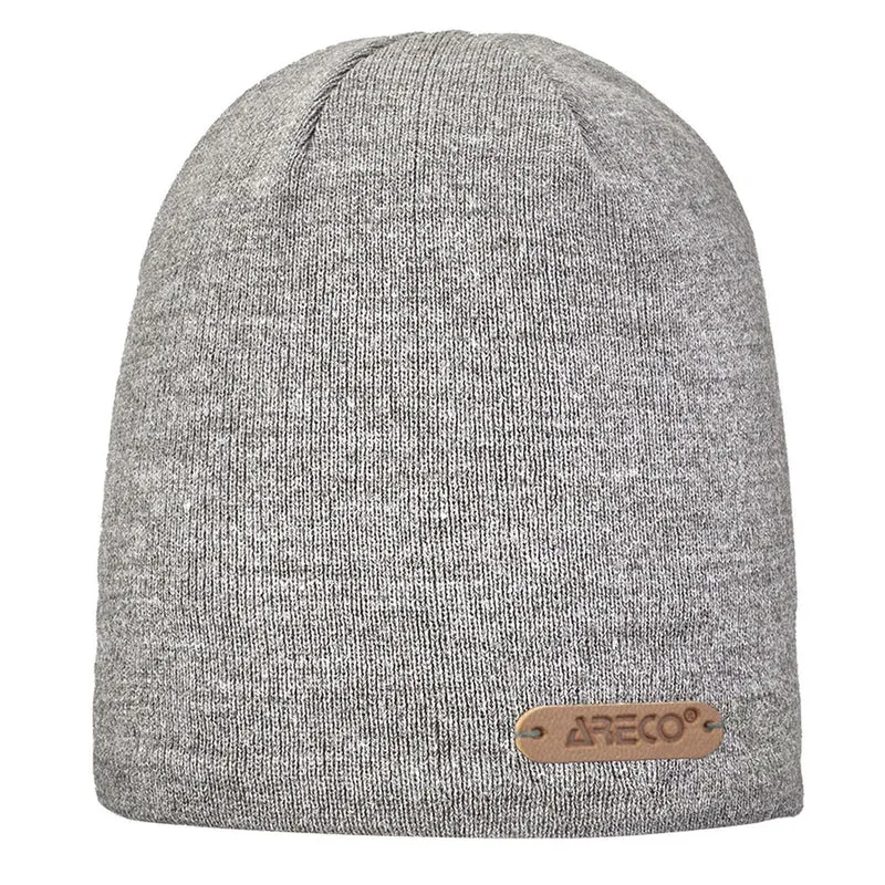 ARECO Herren Beanie Fleecefutter 7092 Mütze Wintermütze Strickmütze