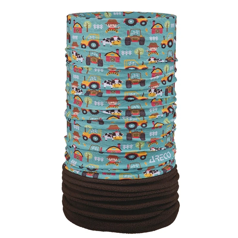 ARECO Multituch Kids Basic m. Fleece 7018 Juniors Tuch Schlauchtuch Kopftuch