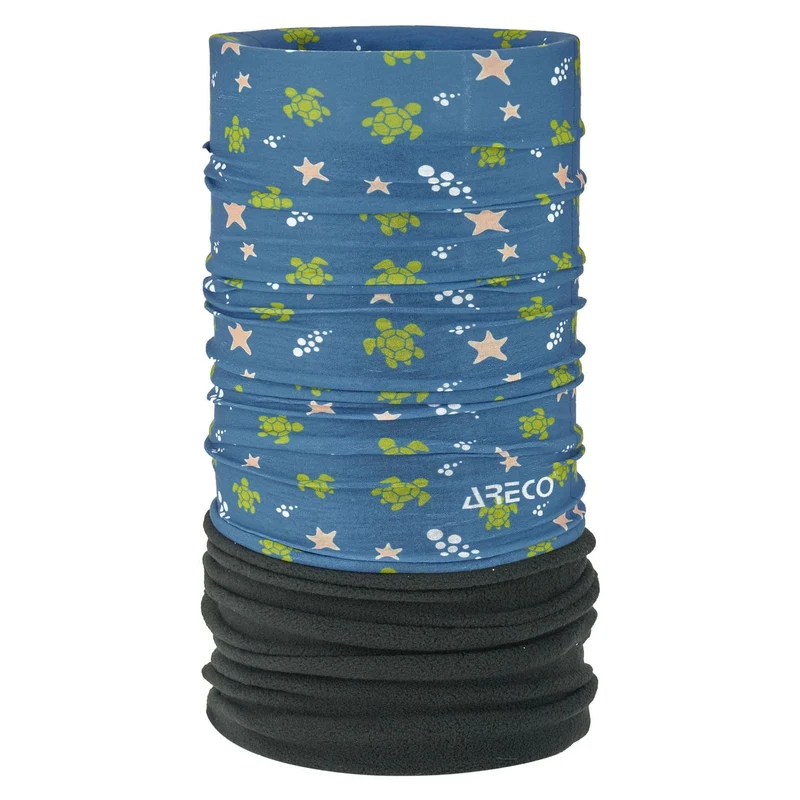 ARECO Multituch Kids Basic m. Fleece 7018 Juniors Tuch Schlauchtuch Kopftuch
