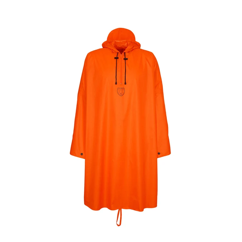 HUBERTUS Regenponcho neonorange Drückjagd Poncho
