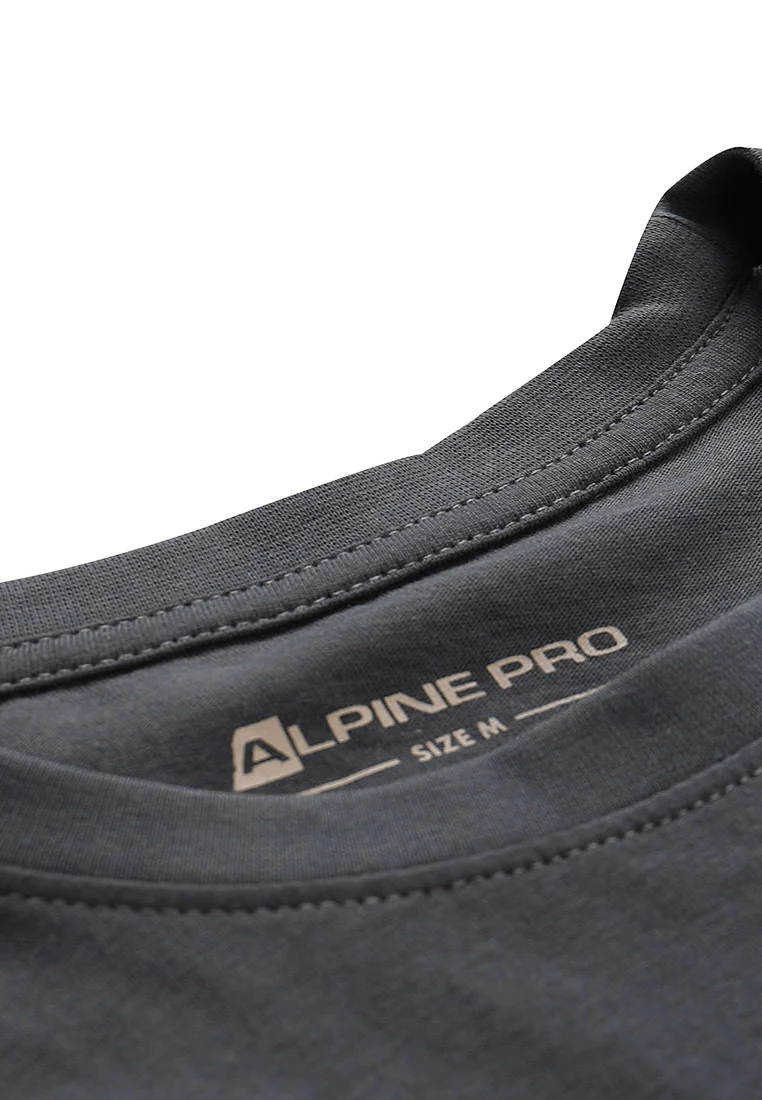 Alpine Pro Herren T-Shirt aus 100% Bio Baumwolle NATUR