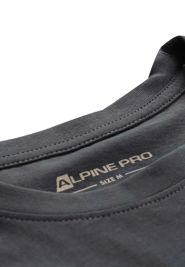 Alpine Pro Herren T-Shirt aus 100% Bio Baumwolle NATUR