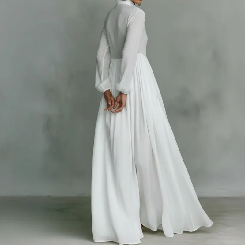 Gail™ - Minimalistisches Maxikleid