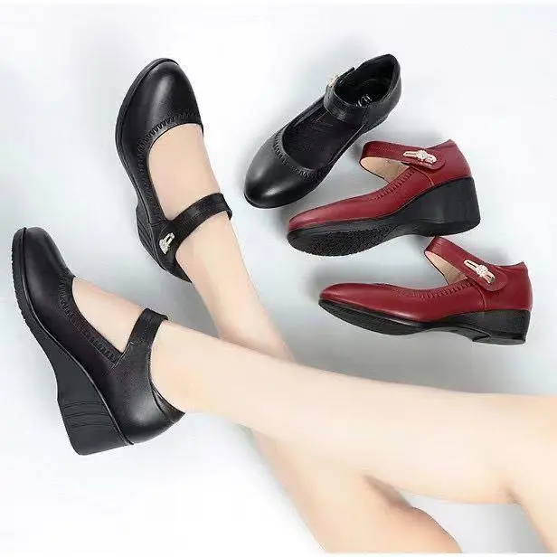 Leyni™ – Elegante, Bequeme Schuhe mit Mittelhohen Absätzen