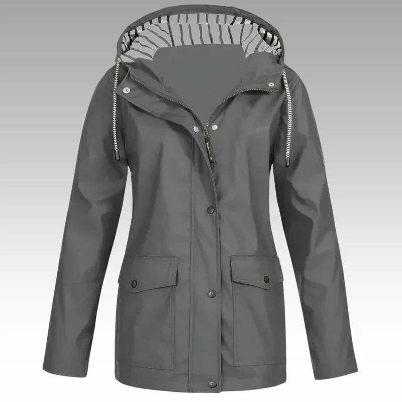 Therese™ - Wasserdichte Jacke - Elegantes Design & Ultraleichter Komfort für Jedes Wetter