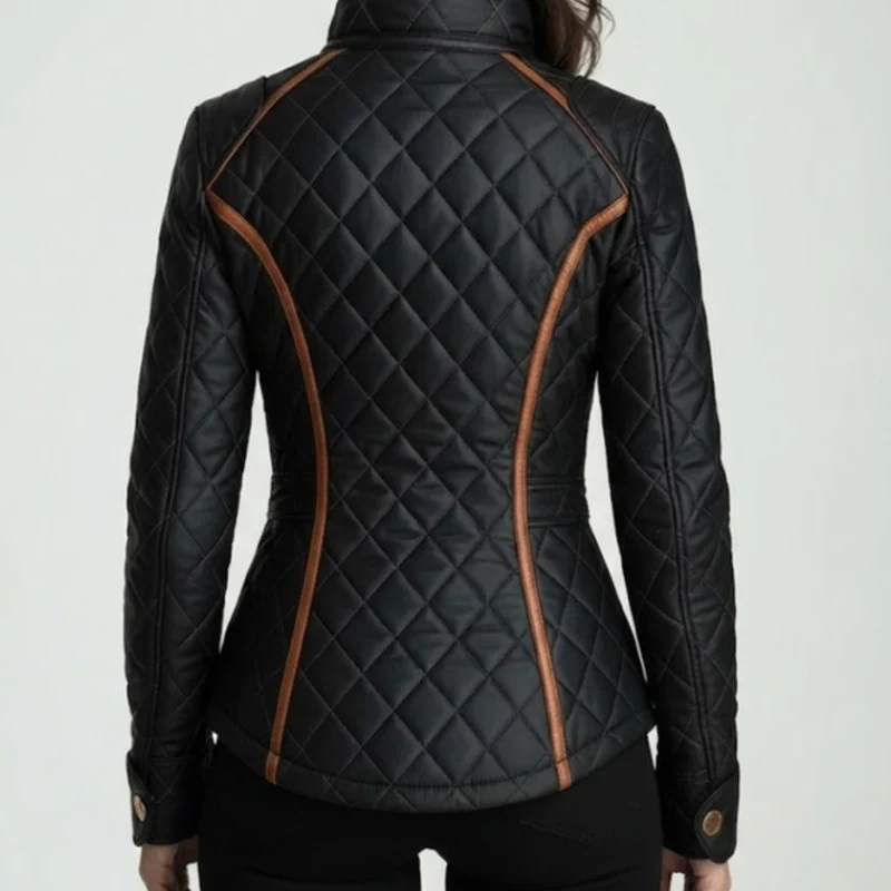 Alfreda™ - Diamantgesteppte Gefütterte Jacke