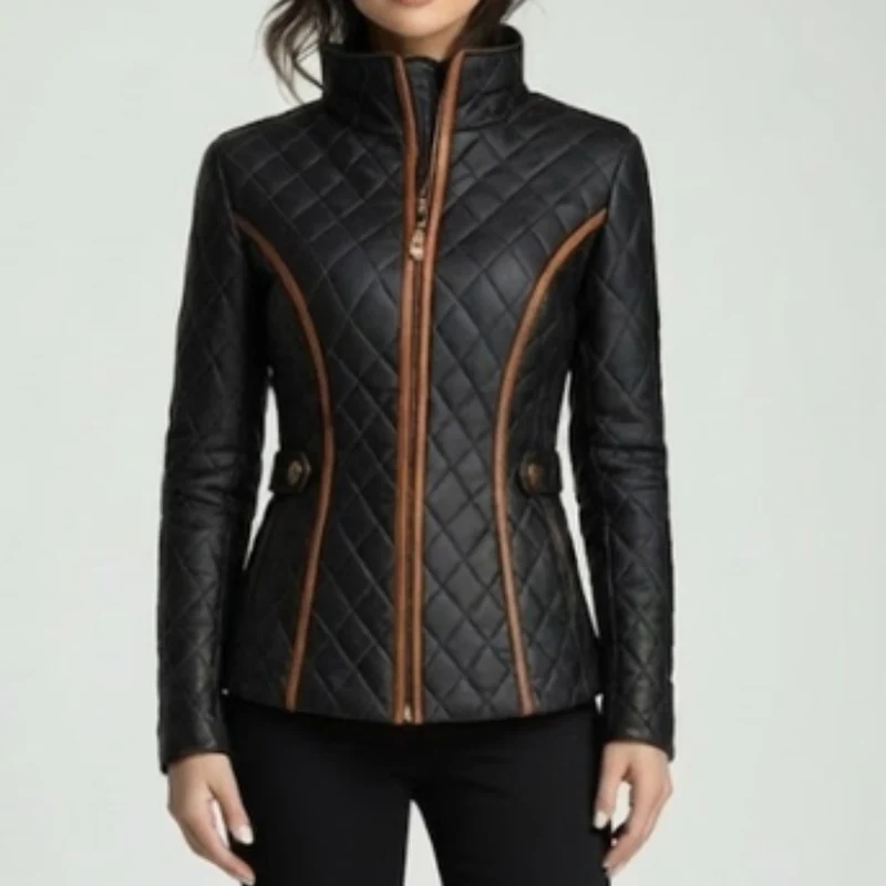 Alfreda™ - Diamantgesteppte Gefütterte Jacke