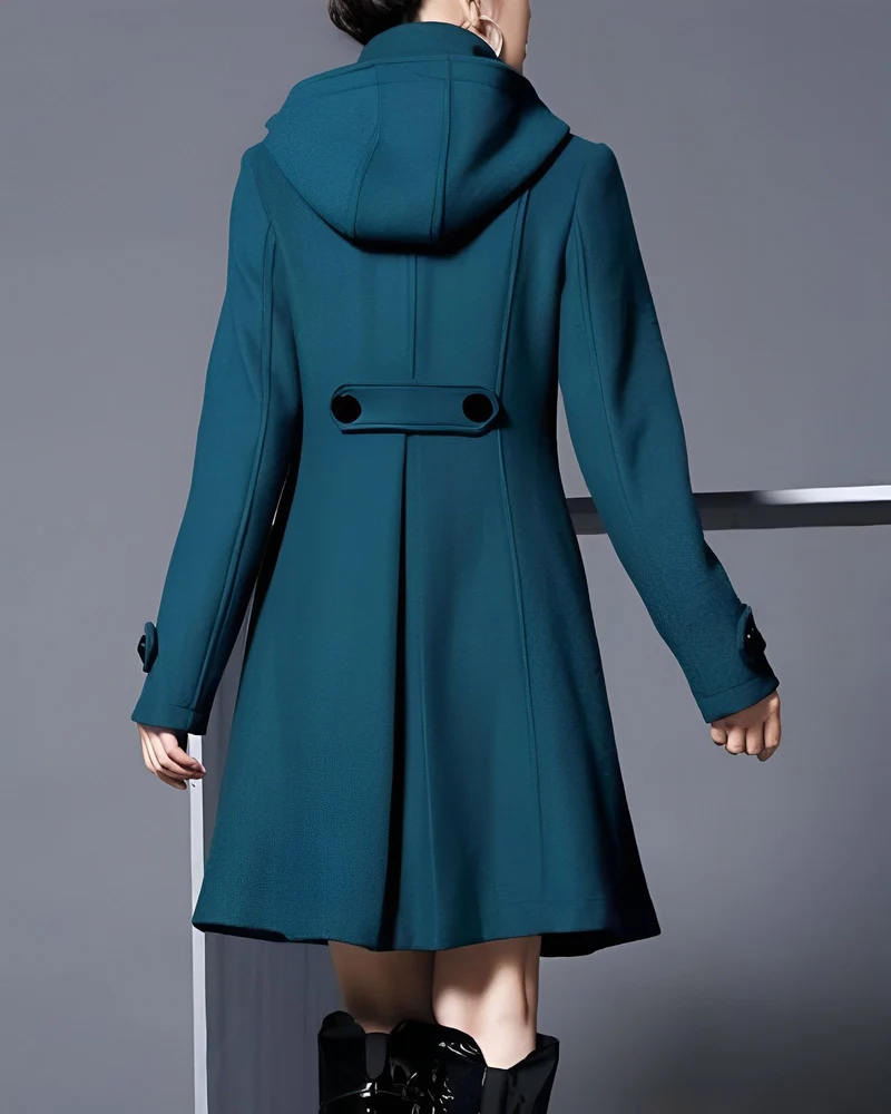 Solvara™ - Elegante Jacke mit Doppeltaschen und Kapuze