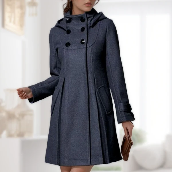 Solvara™ - Elegante Jacke mit Doppeltaschen und Kapuze