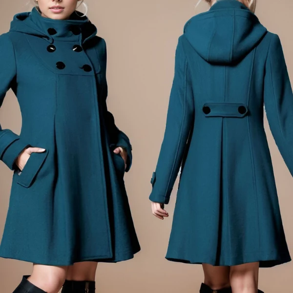 Solvara™ - Elegante Jacke mit Doppeltaschen und Kapuze