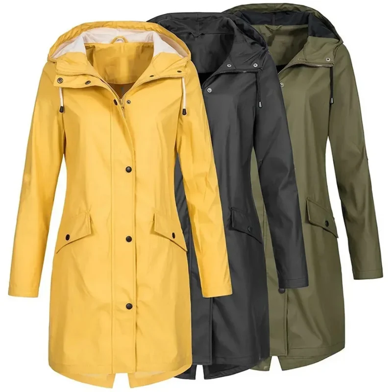 Windara™ – Wasserdichte Jacke – Elegantes, Ultraleichtes Design für jedes Wette