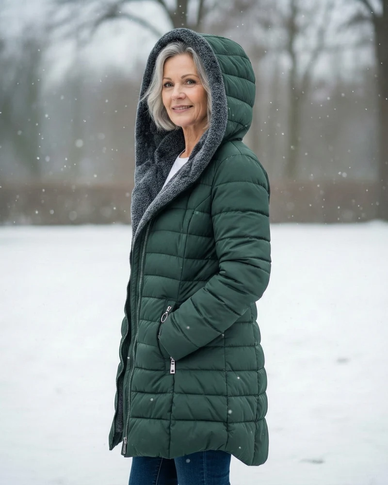 Clair | Fleece-Lined Puffer Jacket